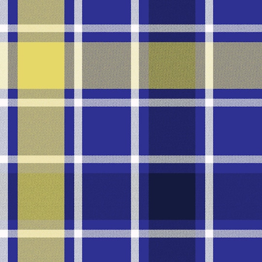 Springs Creative Bruno Plaid Navy Fleece Fabric